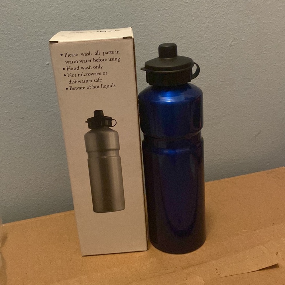 BLUE Stainless Steel Reusable Beverage Bottles